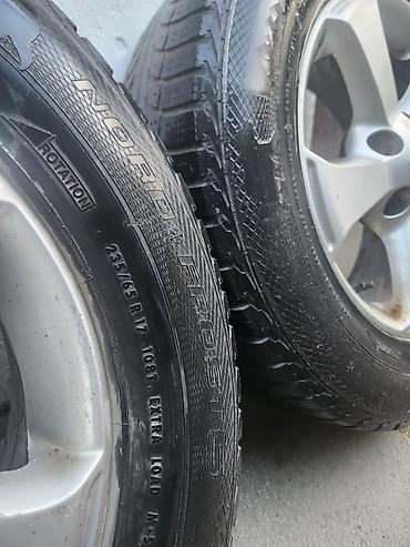 продается авто: 🔥 R17 Original Disq + Qış Təkərləri — İdeal Vəziyyətdə 🔥 ● 2 ədəd — 3