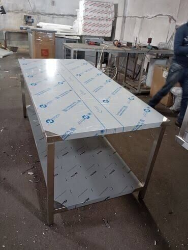 Nerjaveykalar: Paslanmayan poladdan iş masaları və stollar - Material: AISI -da lalafo.az — 11 Nerjaveykalar: Paslanmayan poladdan iş masaları və stollar - Material: AISI — 11