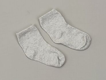 wysokie białe skarpety: Socks, 16–18, condition - Very good