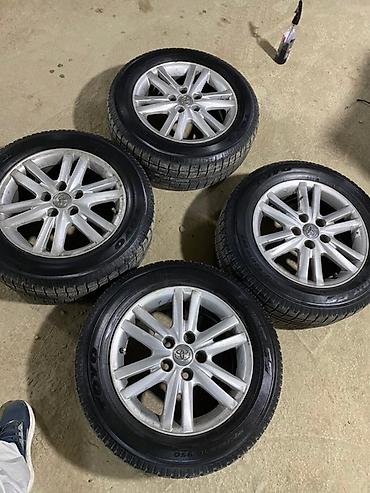 шины 14 зима: Комплект из 4 колес Toyota: легкосплавные диски + зимние шины. - — 1