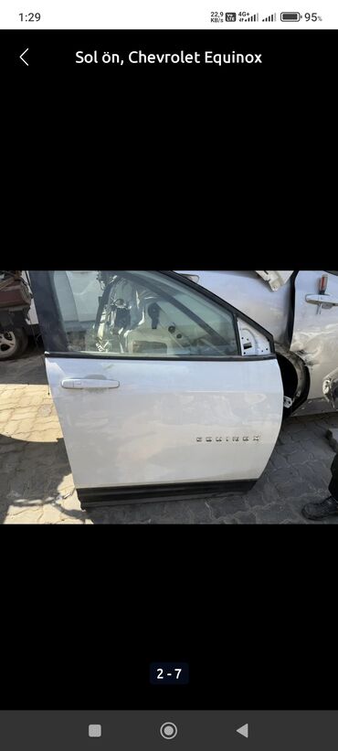 Avtomobil qapıları: Sol ön, Chevrolet EQUINOX 2018 il — 10