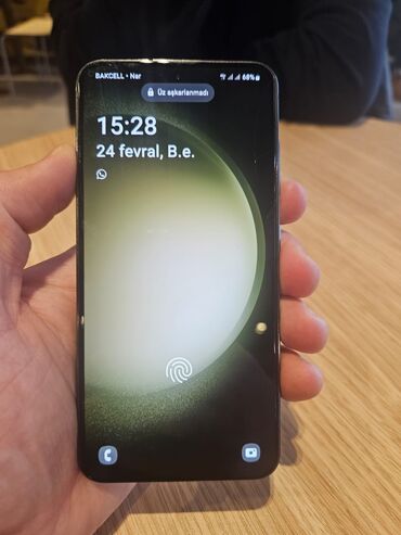 iphone x qiymeti kontakt home: Samsung Galaxy S23, 256 GB, rəng - Yaşıl, Barmaq izi, Simsiz şarj, İki sim kartlı