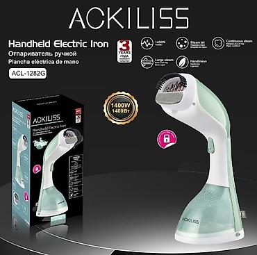 Бытовая техника: №: 7351 Məhsulun adı: Əl buxarlayıcısı Ackiliss ACL-1282G Brend — 1