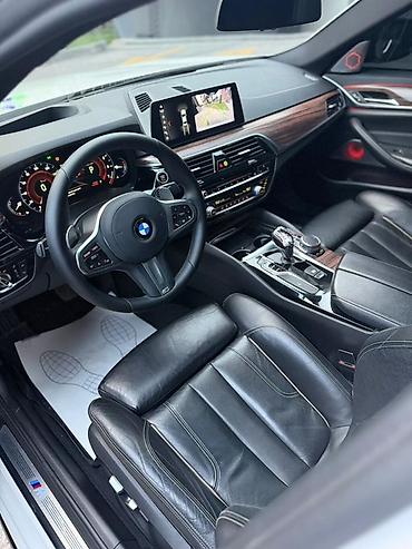 bmw 1: BMW 5 series: 2018 г., 3 л, Бензин, Седан — 10