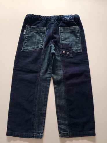 Pantalone: Beba Kids farmerke za dečake Kombinacija somota i teksasa Veličina 4 — 3