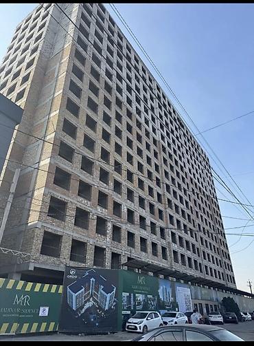 kant flat: 1 комната, 54 м², ул. Алматинка / Чуй Элитка, 16 этаж, ПСО (под самоотделку) — 2