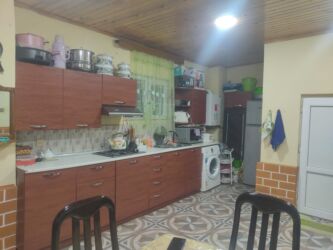 Uzunmüddətli kirayə mənzillər: Tecili Ramani Savxoz da Yola yaxin 3 otaqli temirli Adelni heyet evi — 1