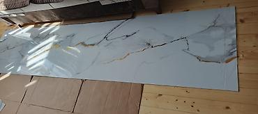 Dekorativ divar panelləri: Böyük ölçülü dekorativ panel – mərmər effekti 64/280 - Material — 2
