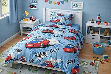 Zavese i draperije: Decija posteljina.100 %pamuk kvalitetan. Materijal nežan na dodir i — 2