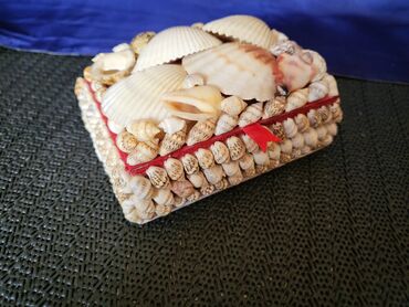 Kutije za odlaganje: Kutija nova za nakit. Kutija radjena od korala,skoljki i keramike na lalafo.rs — 4 Kutije za odlaganje: Kutija nova za nakit. Kutija radjena od korala,skoljki i keramike — 4