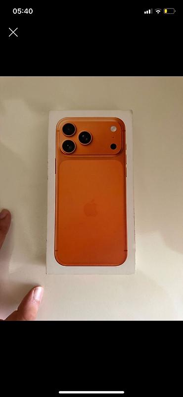 IPhone 17 Pro Max, 256 GB, Narıncı lalafo.az -da IPhone 17 Pro Max, 256 GB, Narıncı