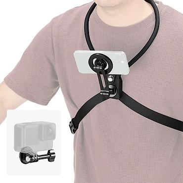 goruntu kamera: Boyun və sinə üçün universal telefon/aksiya kamerası tutacağı - Boyun — 1