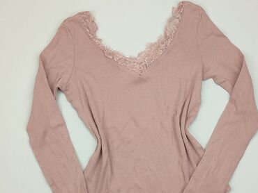 różowe bluzki z długim rekawem: Bluzka Damska, SinSay, XL, stan - Dobry