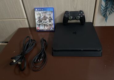 PS4 (Sony Playstation 4): PS4 Slim (Like New Condition) - Fully Cleaned, New Thermal Paste +