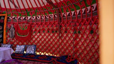 Аренда юрт: Аренда юрты, Каркас Деревянный, 75 баш, Казан, Стулья, Посуда — 10