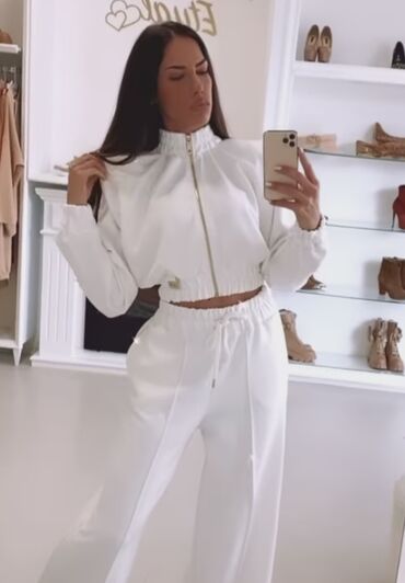 Ostale jakne, kaputi, prsluci: Jakna savršen model, glatki fini pamuk elastin vel S M UVOZ Pariz Ima — 8