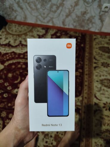 Redmi: Redmi, Redmi Note 13, Б/у, 128 ГБ, цвет - Черный, 2 SIM