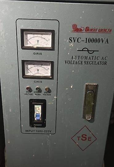 ev saat: Orient Wealth SVC-10000VA avtomatik AC gərginlik stabilizatoru - Güc — 1