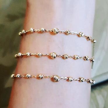 Ювелирные изделия: Браслет, Pandora, Желтое золото, 585 проба — 6