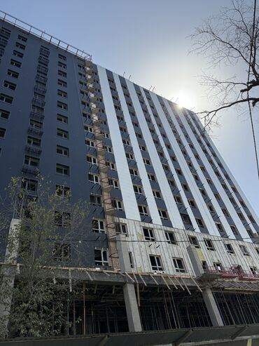 кок жар ж м: 1 комната, 49 м², Элитка, 10 этаж, ПСО (под самоотделку)