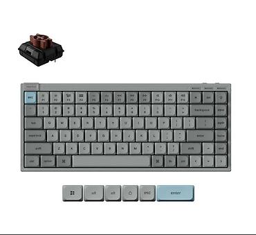 keychron k3: Клавиатура, Keychron, Механическая, Bluetooth, Проводное подключение, Размер: 75% — 3
