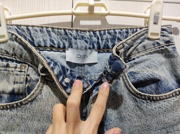 джинсы с подтяжками: Прямые, Италия, Высокая талия