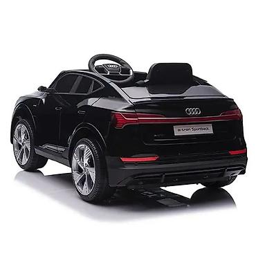 Dečiji električni automobili: Audi E-Tron Sportback – crni dečiji auto na akumulator Šifra — 8