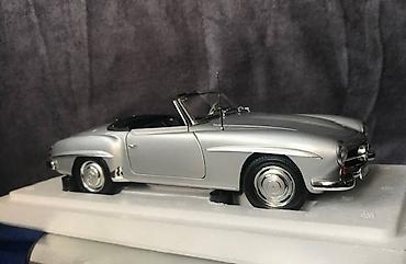 фонари: Mercedes, 1955 год, 1:18, Железо, Платная доставка — 9