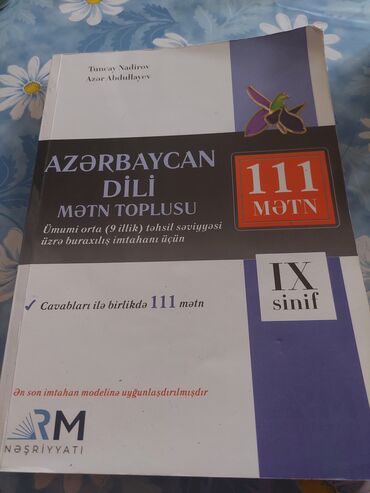nokia rm: Azərbaycan dili, Yeni nəşr.
111 Mətn toplusu. RM