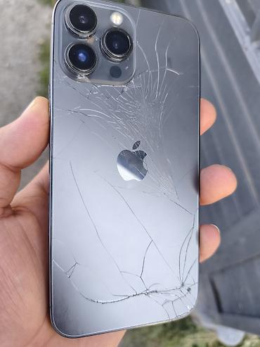 daf 75: IPhone 13 Pro Max, Б/у, 256 ГБ, Графит, Зарядное устройство, Защитное стекло, Чехол, 100 % — 4