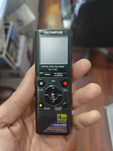 diktafon satışı: Olympus VN-713PC rəqəmsal səs yazıcısı - Ekranlı, menyu idarəsi və — 1