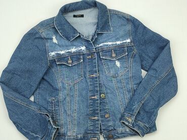 bluzki jeansowa z falbankami: Jeans jacket, M (EU 38), condition - Very good