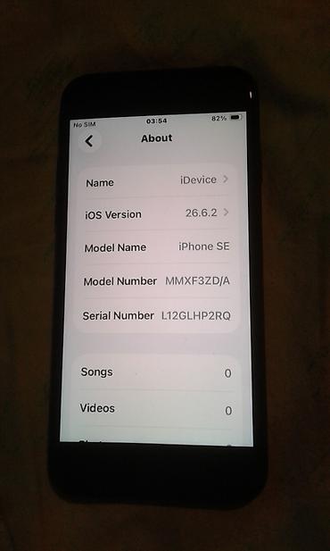 Apple iPhone: Iphone se3 star par meseci, simfree, icloud free, stanje baterije 100 — 10