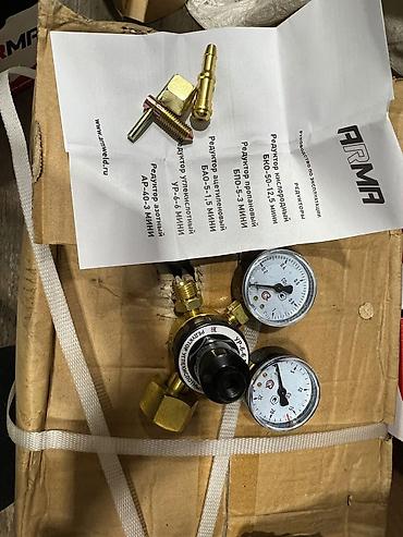 Композитные газовые баллоны: Редуктора с монометром оптом Пропановый, Кислородный,Аргоновый — 2