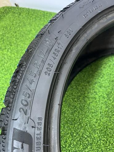 mishlen: Шины 205 / 45 / R 17, Зима, Б/у, Пара, Легковые, Michelin — 4