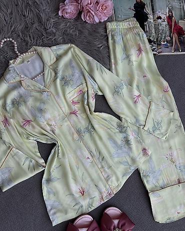 Пижамы: Пижамы из натуральной дышащей ткани Размеры Sm до 4XL 2000 сом — 8