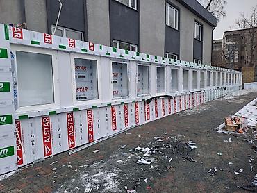 трапеция: Буюртмага пластик терезе, Терезе түрү: Витраждык, Панорамалык, Фасаддык, Акы төлөнүүчү орнотуу, Бөлүп төлөө жок — 9