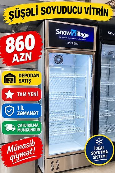 Şüşəli soyuducu vitrin – SnowVillage (Since 2003) - Qiymət: 860 AZN -