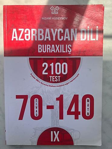 Testlər: Məhsul: “Azərbaycan dili – Buraxılış” test toplusu (Nizami Hüseynov) — 1