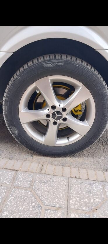 diska: Б/у Колесо Mercedes-Benz 225 / 25 / R 17, 5 Болтов