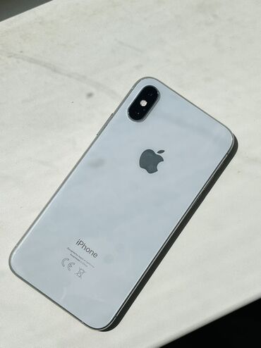 беспроводные наушники цены: IPhone Xs, Колдонулган, 256 ГБ, Күмүш, Коргоочу айнек, 100 %