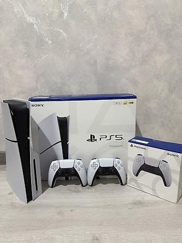red dead: 🎮 **PS5 Slim 1TB — дисковод + 2 оригинальных DualSense** Продаю — 1