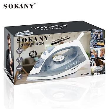 Sokany SL-2077A buxarlı ütü - Güc: 1600 W – tez qızma və effektiv