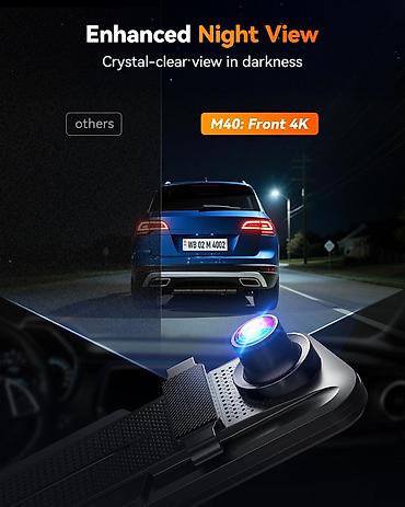Avtoelektronika: Videoqeydiyyatçı Wolfbox M40 Əsas xüsusiyyətlər ✅ ADAS və Kor Zona — 6