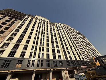 квартира на доме торговли: 1 комната, 37 м², Ак-Орго ж/м Элитка, 5 этаж, ПСО (под самоотделку) — 4