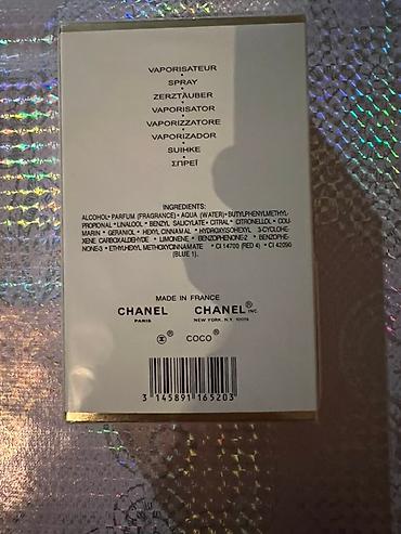 coco chanel perfume: Ünvan: Azadlıq metrosunun yanı. Məhsul: Chanel Coco Mademoiselle Eau — 2