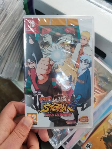 Oyun diskləri və kartricləri: Nintendo switch naruto storm 4 road to boruto