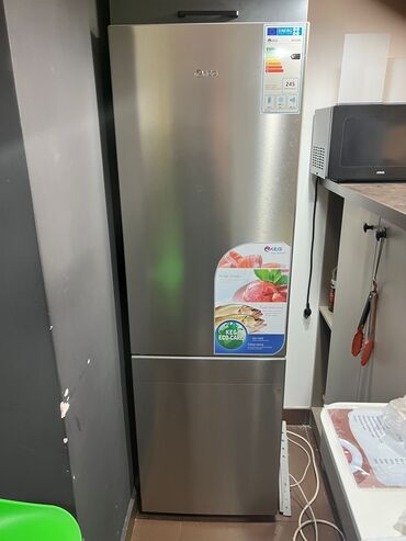 hitachi холодильник бишкек: Холодильник AEG, Б/у, Двухкамерный, 180 *