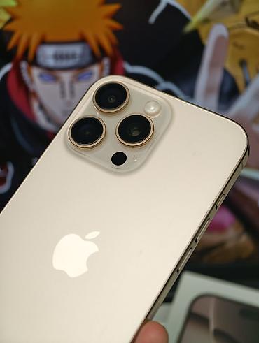 IPhone 16 Pro Max, Б/у, 256 ГБ, Desert Titanium, Коробка, 90 %