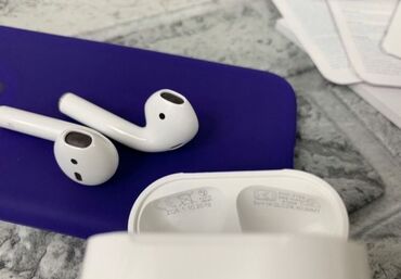 Наушники: Вкладыши, Apple, Новый, Беспроводные (Bluetooth), Классические — 4
